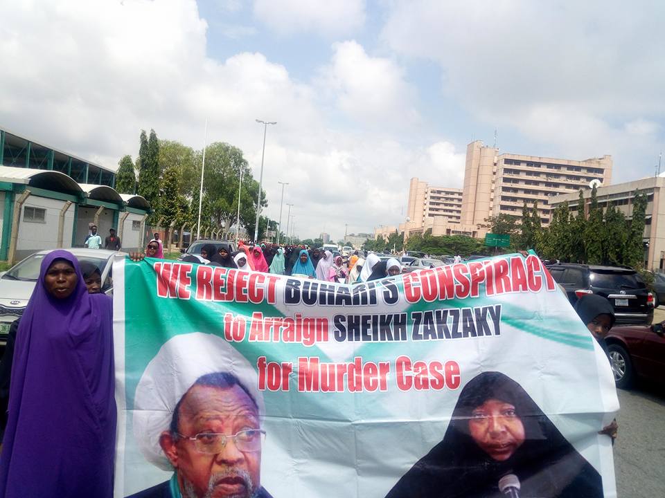 free zakzaky in abuja wed 8th august 2018